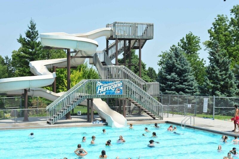 HARMON POOL WATERSLIDE